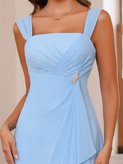 Plus Size Knee-Length Mother of the Bride A-Line Dress with Square Neck Ruffles and Jacket