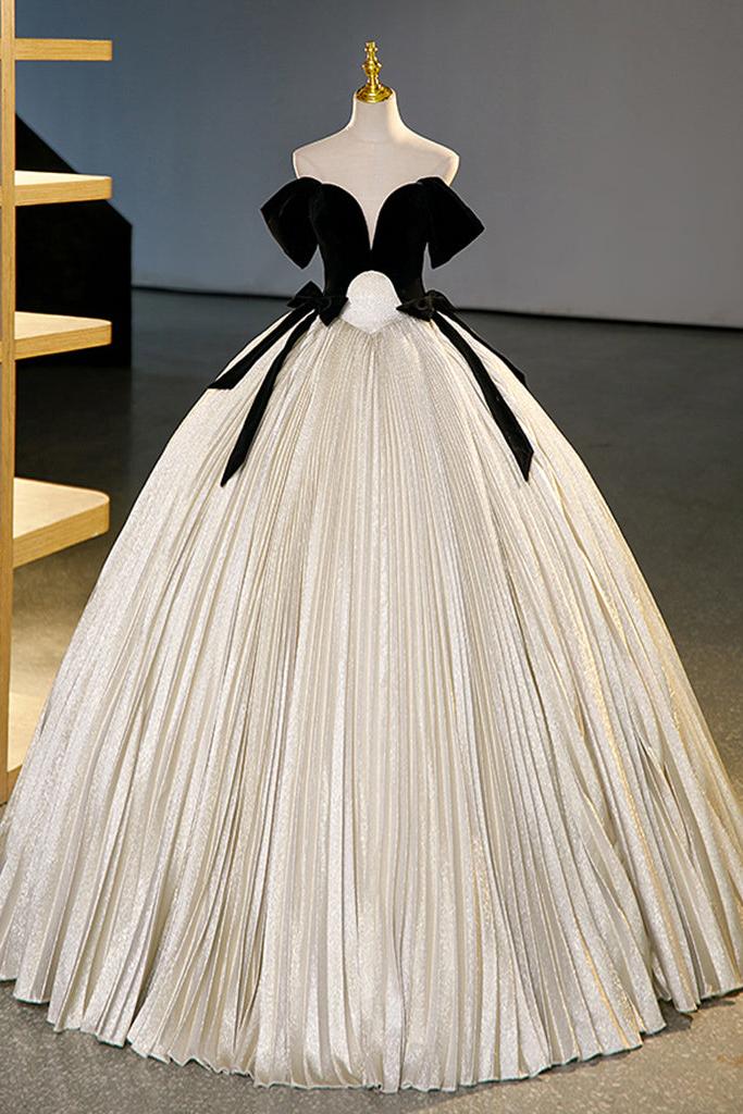 Champagne Prom Dress Satin Long Formal Dress Evening Dress