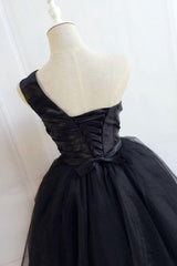 Cute Homecoming Dress Black Short Party Cocktail Dress