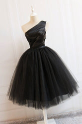 Cute Homecoming Dress Black Short Party Cocktail Dress
