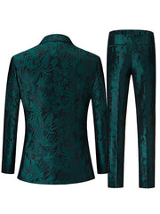 Double-Breasted 2-Piece Wedding Suit For Men In Tailored Fit