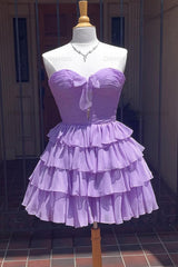 Dressystars A Line Homecoming Dresses Blue Tulle Sweetheart Tiered Cocktail Dresses