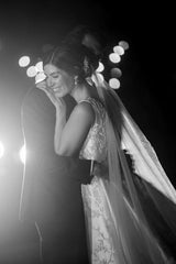 Dressystars White Wedding Dress A Line V Neck Sleeveless Cathedral Train Satin Bridal Gown With Appliques
