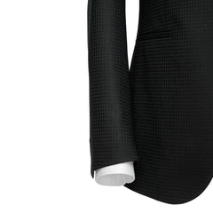 Formal Black Shawl Lapel 3 Piece Wedding Suit