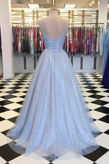 Gray Prom Dress Sweetheart Tulle Lace Long Formal Evening Dress