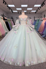 Green Quinceanera Dress Sweet 15 Evening Dress Crystal Sleeveless Ball Gown Beading Sweet 16 Dress