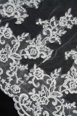Long Lace Wedding Veil