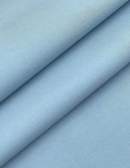 Men's Slim Fit Sky Blue Single-Breasted Two-Button Solid Beach Wedding Suit