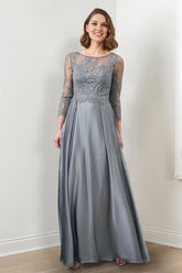 Mother of the Bride A-Line/Princess Dresses Featuring Applique & Sequins