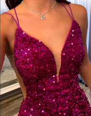 Paisley Homecoming Dress Pretty Bodycon Fuchsia Sequin Style Short Party Cocktail Dress