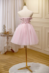 Pretty Homecoming Dress A Line Tulle Short Party Cocktail Dress