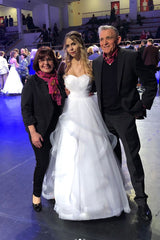 Prom Dress Ivory Tulle Long Evening Gown Evening Dress