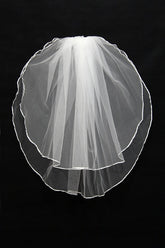 Short Lace Wedding Veil