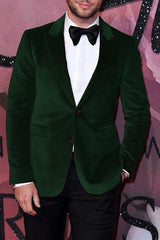 Single-Breasted Two-Button Blazer Jacket In A Tailored Fit For Men