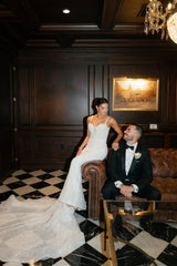 Dressystars Spaghetti Straps Wedding Dress Mermaid Sleeveless Backless Beaded Bridal Dress