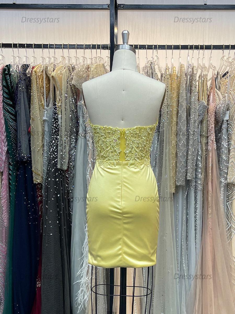 Dressystars Sparkly Sequins Sweetheart Bodycon Homecoming Dress