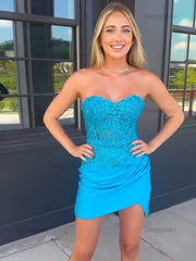 Dressystars Sparkly Sequins Sweetheart Bodycon Homecoming Dress