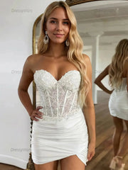 Dressystars Sparkly Sequins Sweetheart Bodycon Homecoming Dress