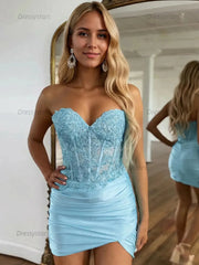 Dressystars Sparkly Sequins Sweetheart Bodycon Homecoming Dress