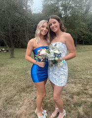 Dressystars Strapless Short Homecoming Mini Dress