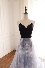 Sweetheart Tulle Long Formal Evening Dress