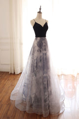 Sweetheart Tulle Long Formal Evening Dress