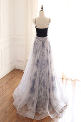 Sweetheart Tulle Long Formal Evening Dress