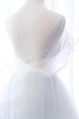 Tulle Prom Dress Lace Long Evening Dress