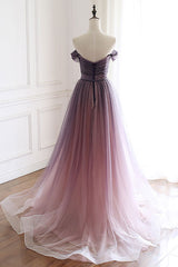 Tulle Prom Dress Long Evening Dress