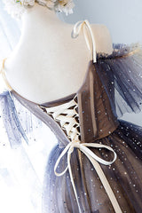 Unique Homecoming Dress Tulle Short Party Cocktail Dress