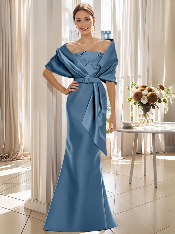 2-Piece Floor-Length Trumpet Dresses for Mother of the Bride & Groom w –  Dressystars