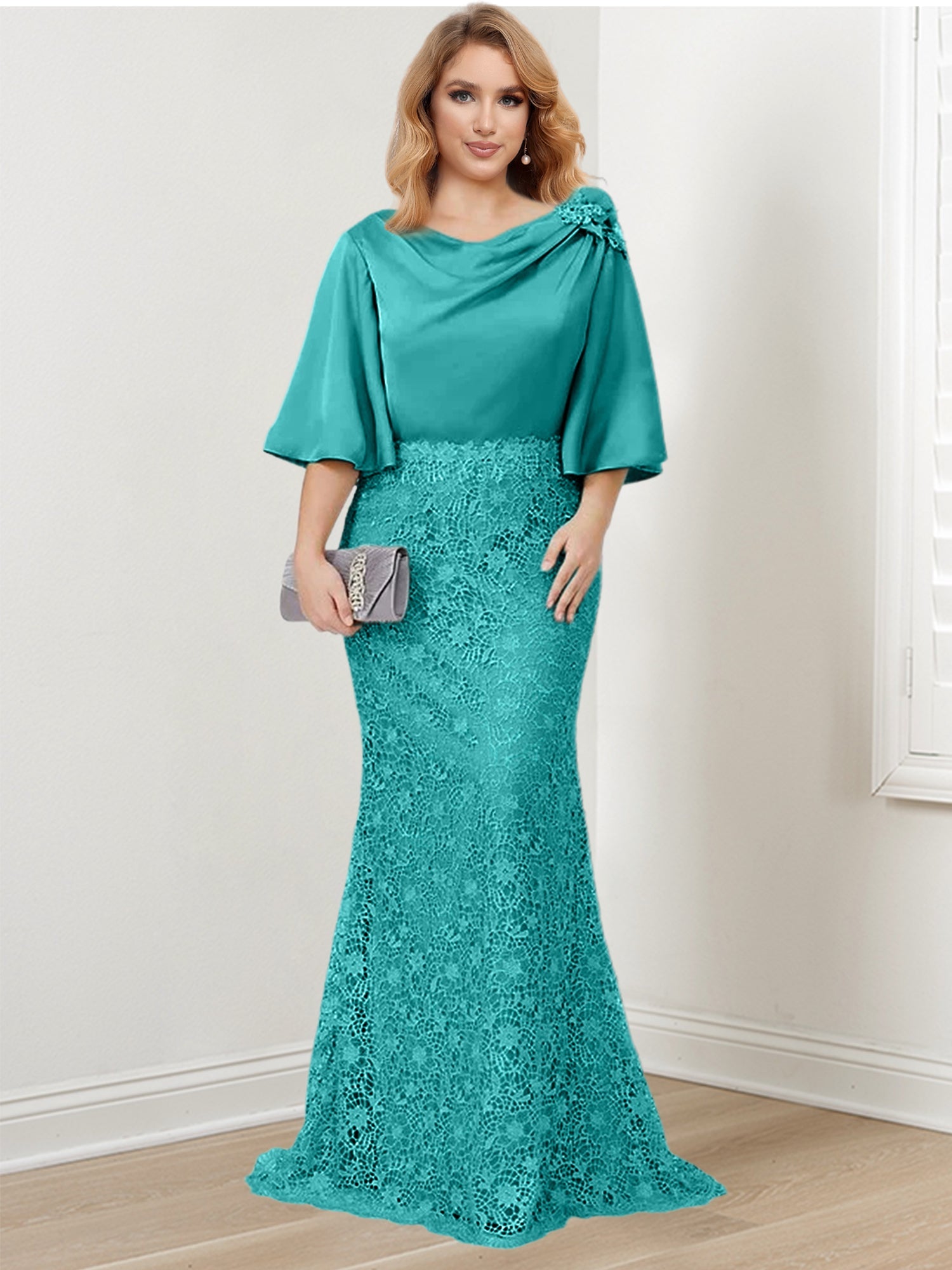 Mother of the Bride Trumpet/Mermaid Dresses Featuring Applique