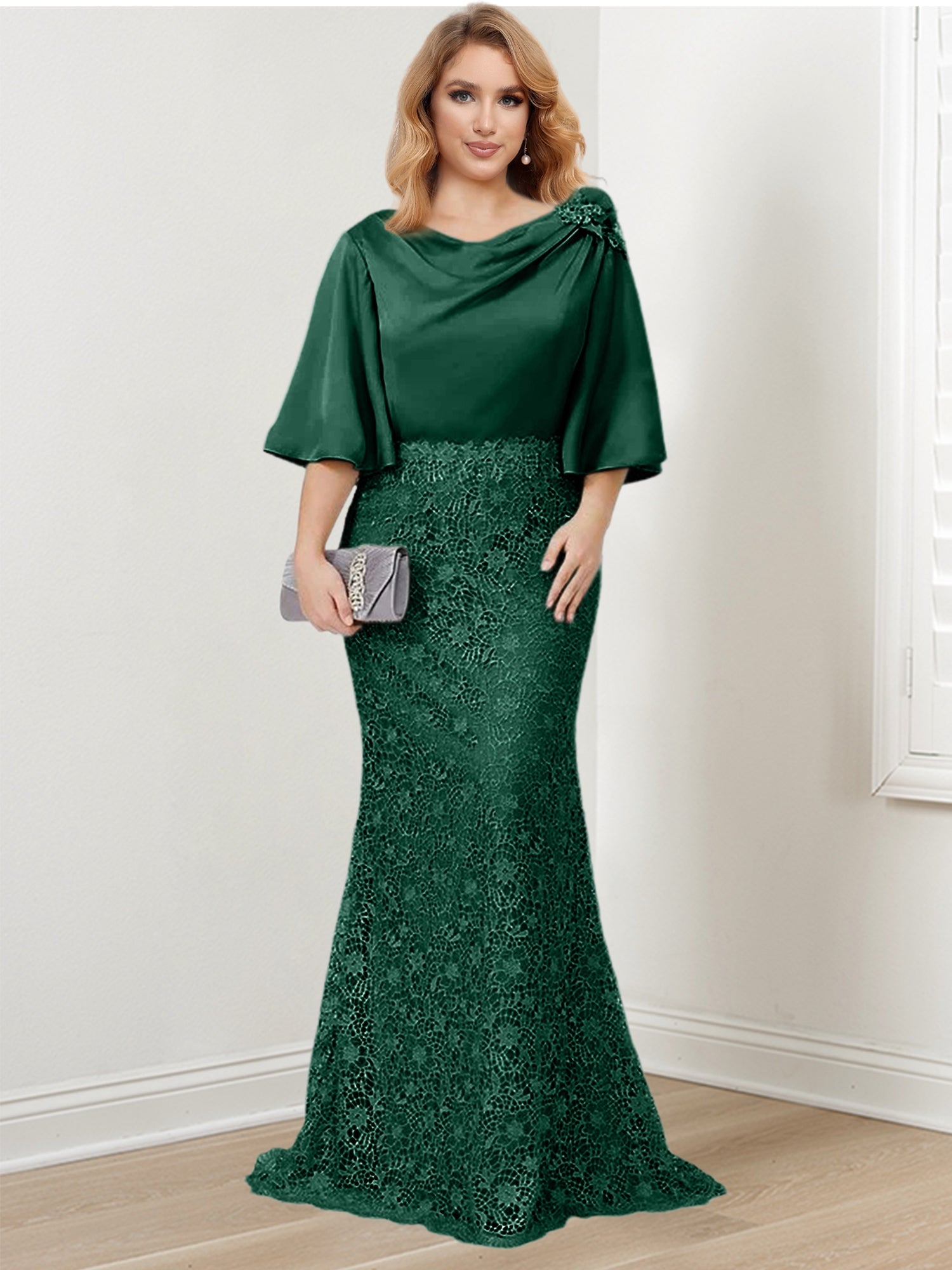 Mother of the Bride Trumpet/Mermaid Dresses Featuring Applique