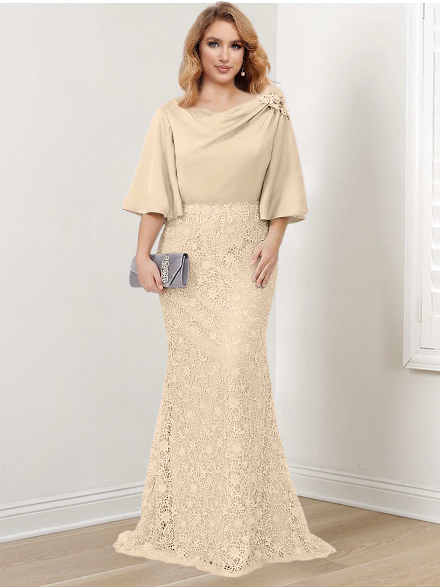 Mother of the Bride Trumpet/Mermaid Dresses Featuring Applique
