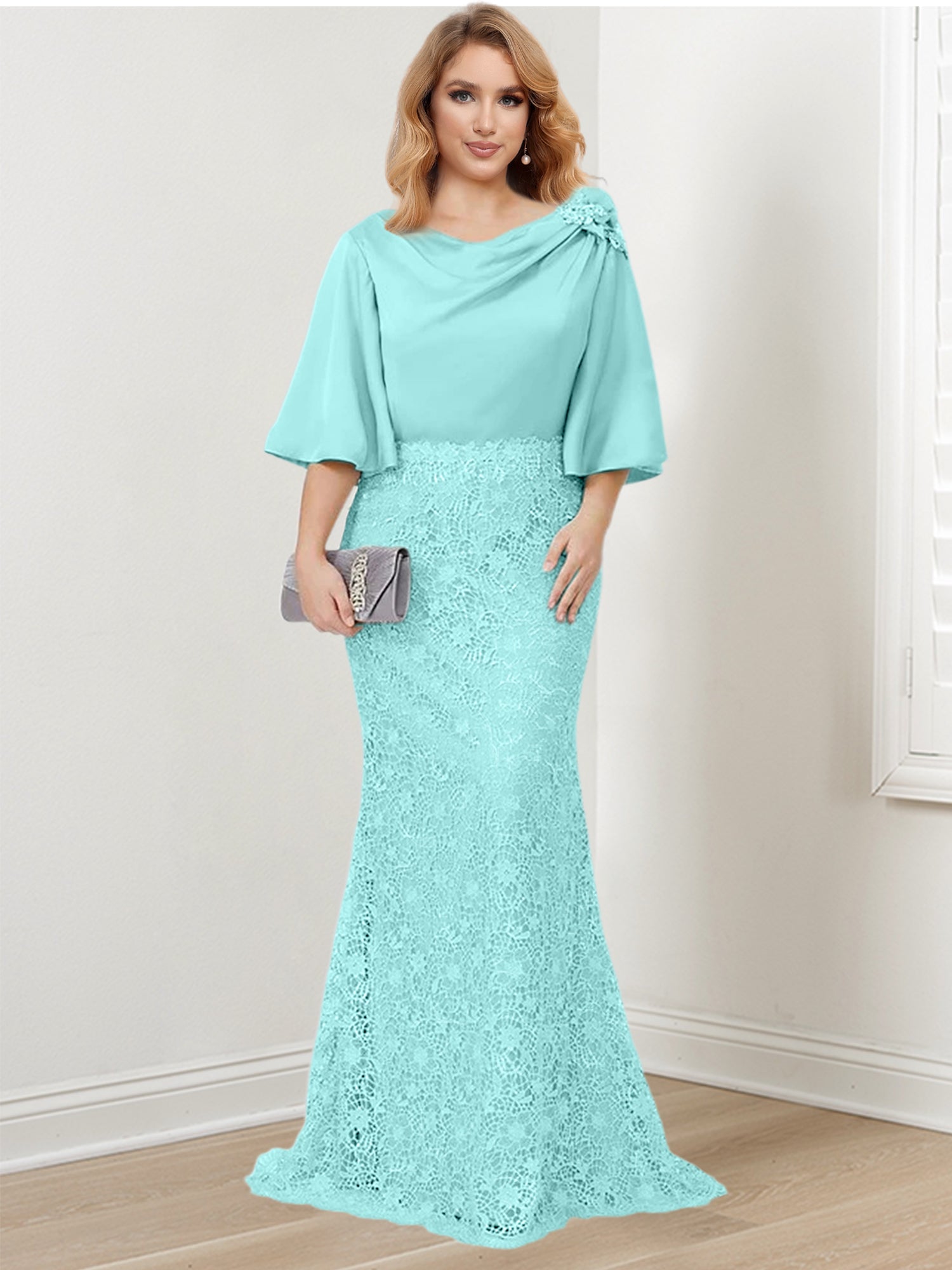 Mother of the Bride Trumpet/Mermaid Dresses Featuring Applique