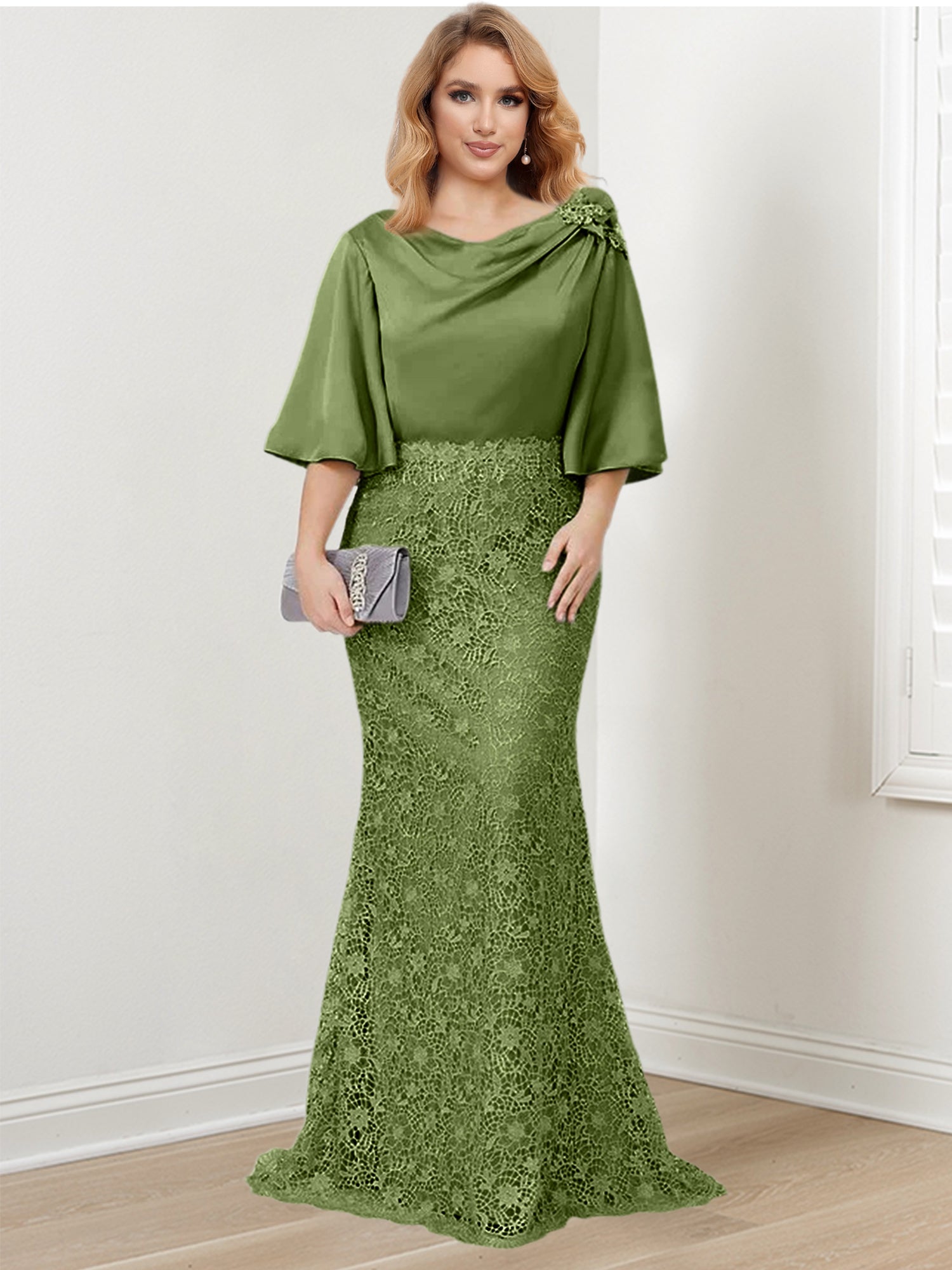 Mother of the Bride Trumpet/Mermaid Dresses Featuring Applique