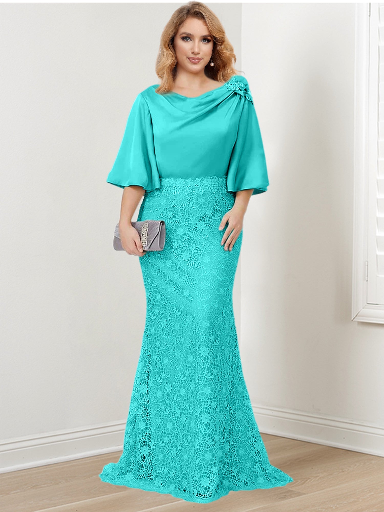 Mother of the Bride Trumpet/Mermaid Dresses Featuring Applique