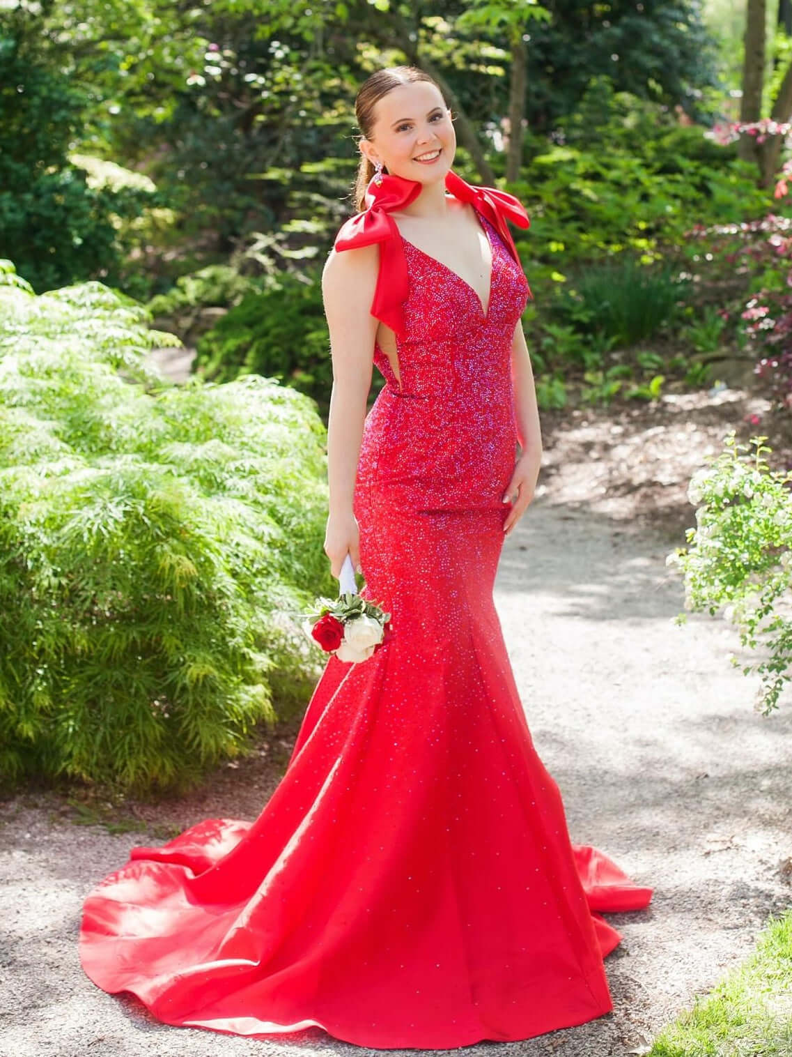 Yellow Prom Dress Sweetheart Mermaid Long Evening Dress