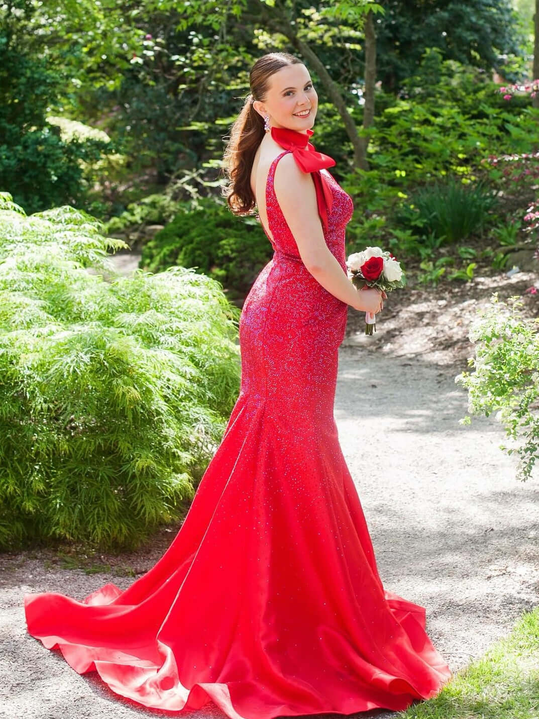 Yellow Prom Dress Sweetheart Mermaid Long Evening Dress