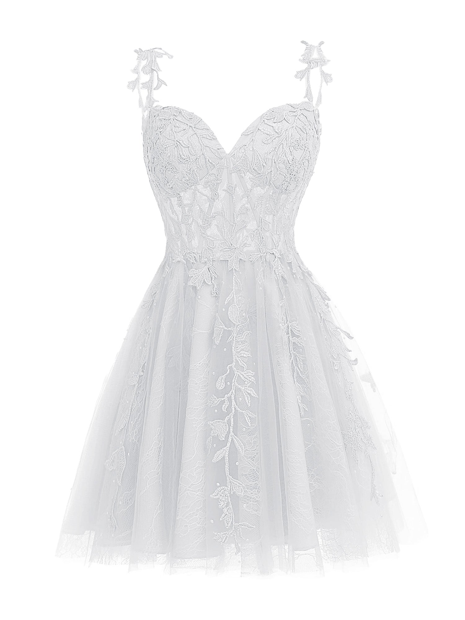 A Line Homecoming Dress Heart shaped Mint Appliques Short Party Cocktail Dress