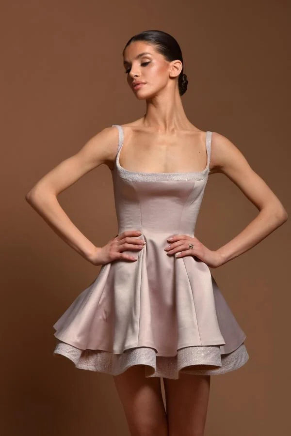 Dressystars A Line Square Neck Homecoming Dress Short Cocktail Dresses Dressystars A Line Square Neck Homecoming Dress Short Cocktail Dresses