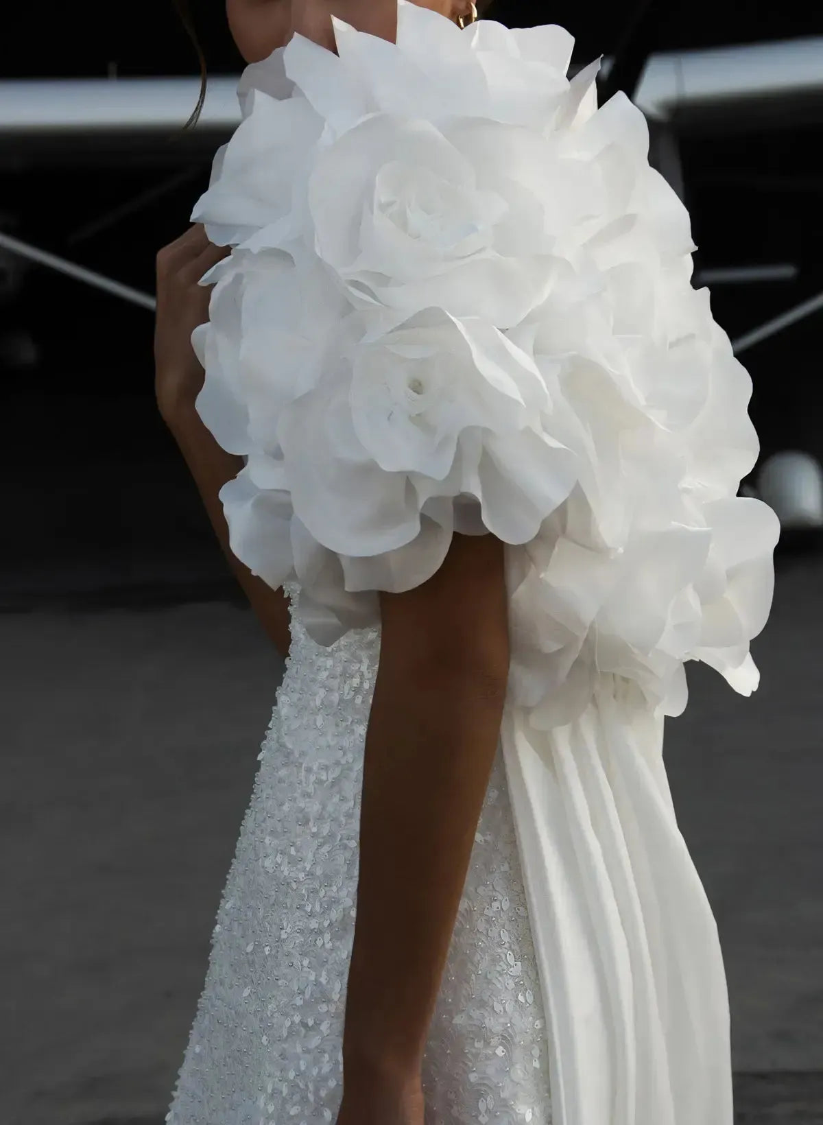 A Line Sweetheart Sleeveless Short Mini Detachable Taffeta Wedding Dress with Beading