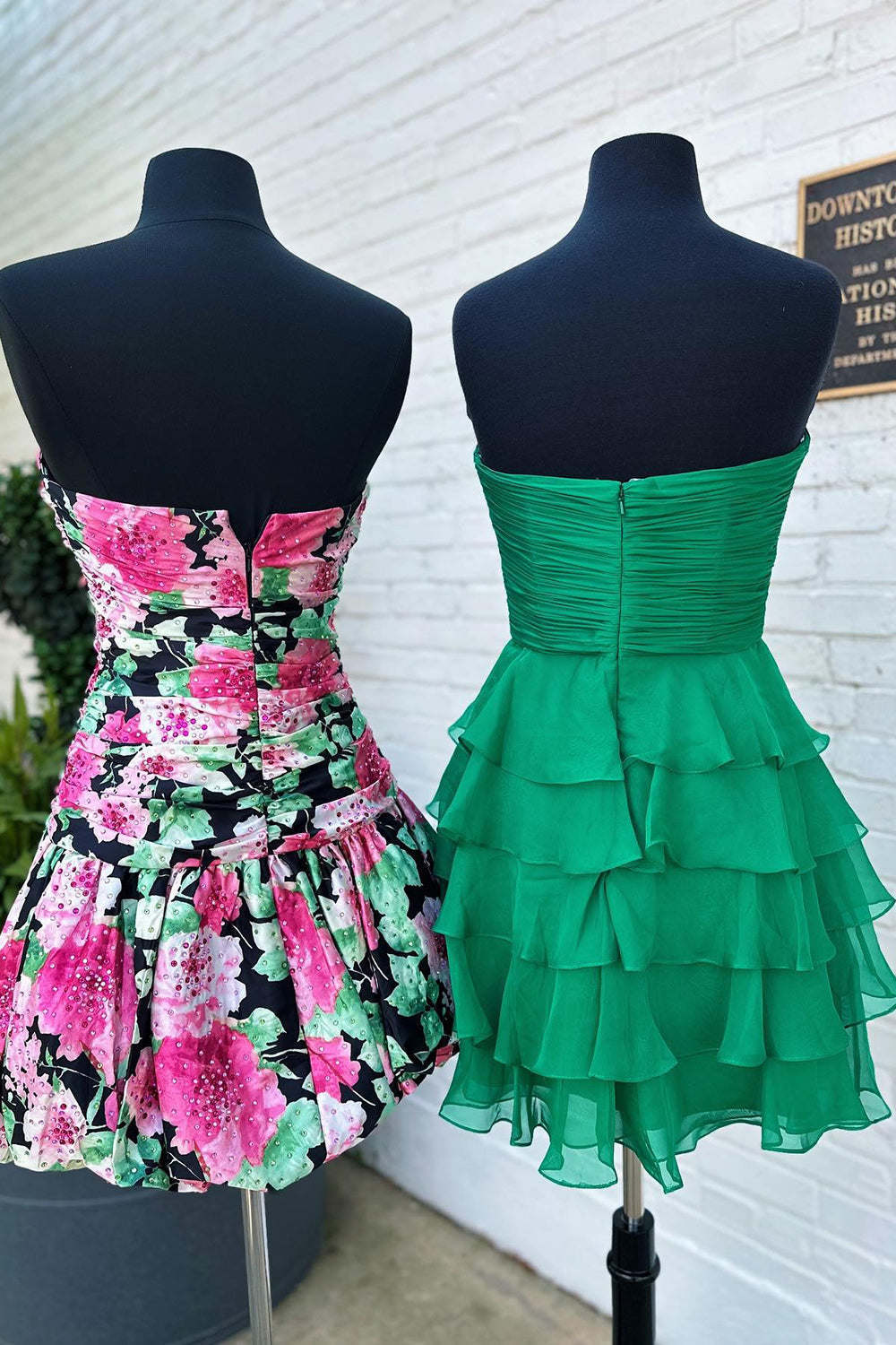 Black And White A Line Homecoming Dresses Tulle Tiered Sweetheart Short Cocktail Dresses