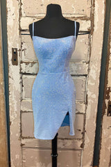 Bodycon Homecoming Dress Fitting Yellow with Lace Up Short Party Cocktail Dress