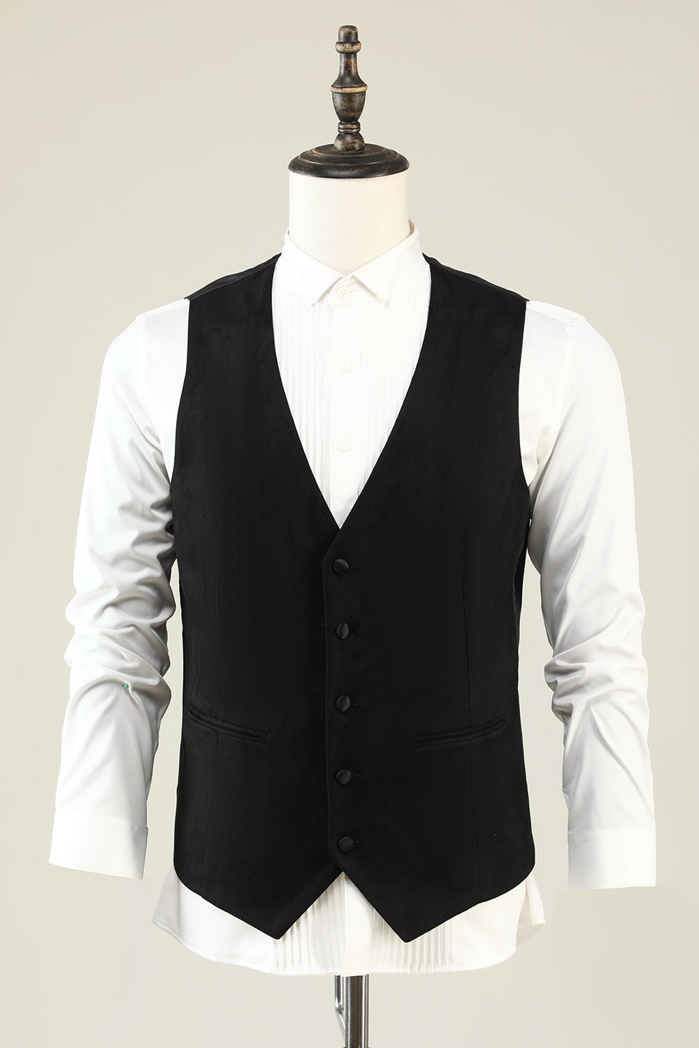 Dark Green Jacquard Shawl Lapel One Button 2 Piece Men's Prom Suit