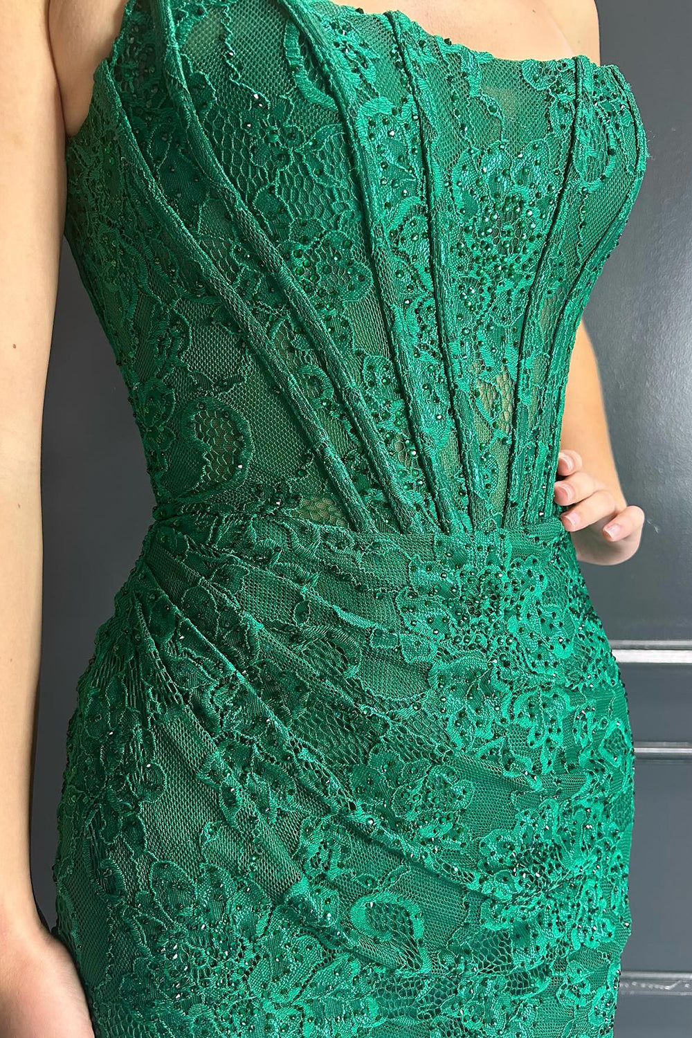 Dressystars Blue Homecoming Dress Strapless Corset Tight Short Prom Dress