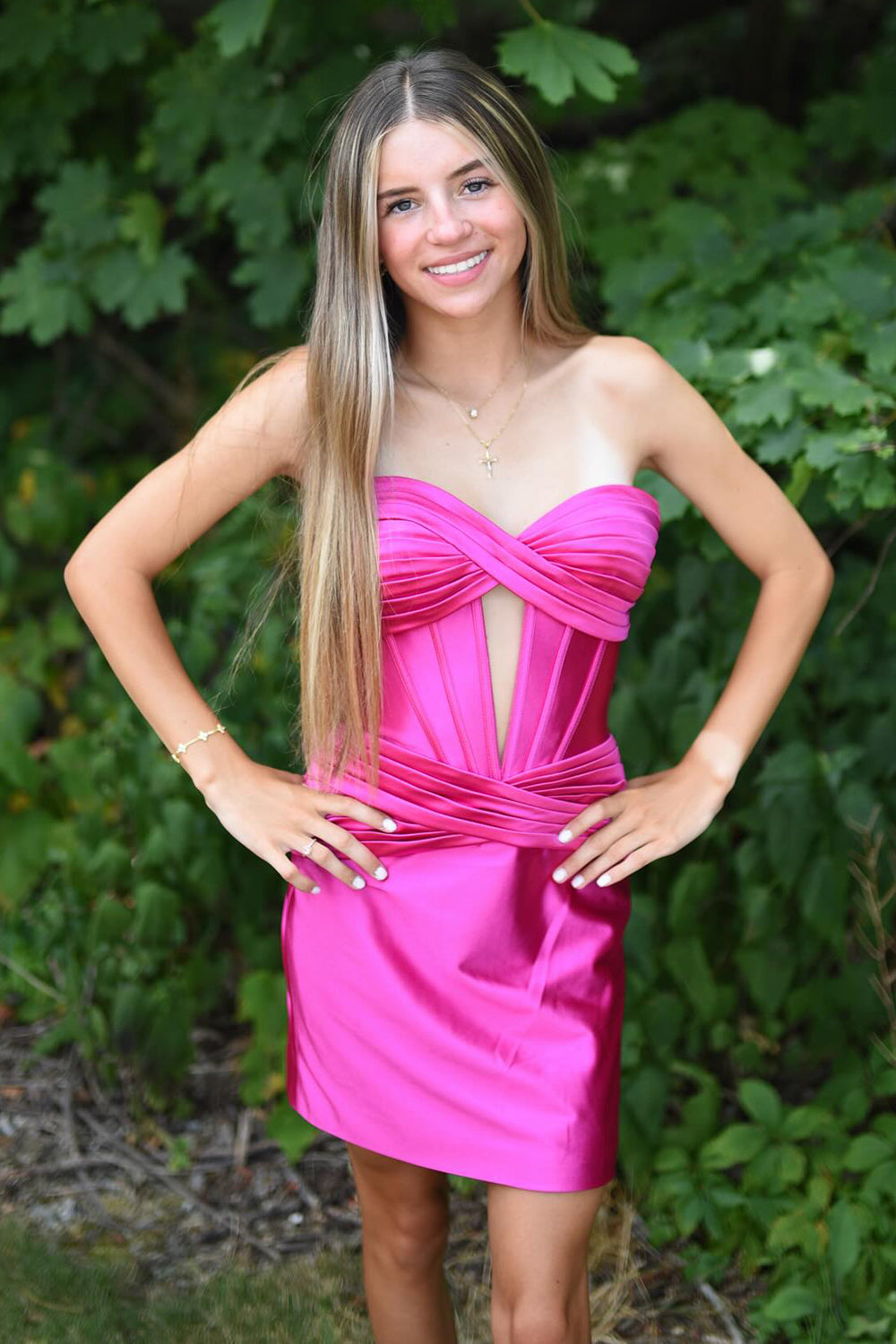 Dressystars Dark Green Homecoming Dress Sweetheart Corset Tight Short Prom Dress