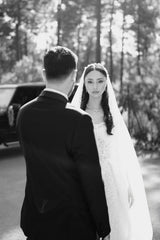 Dressystars Ivory A Line Strapless Sleeveless Front Spilt Tulle Bridal Gown With Appliques