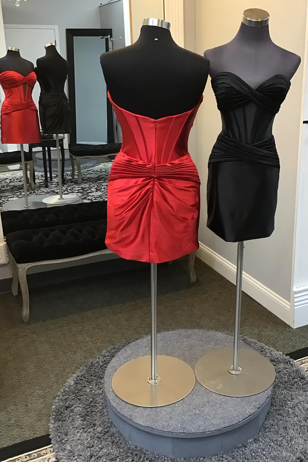 Dressystars Lilac Homecoming Dress Sweetheart Corset Tight Short Prom Dress