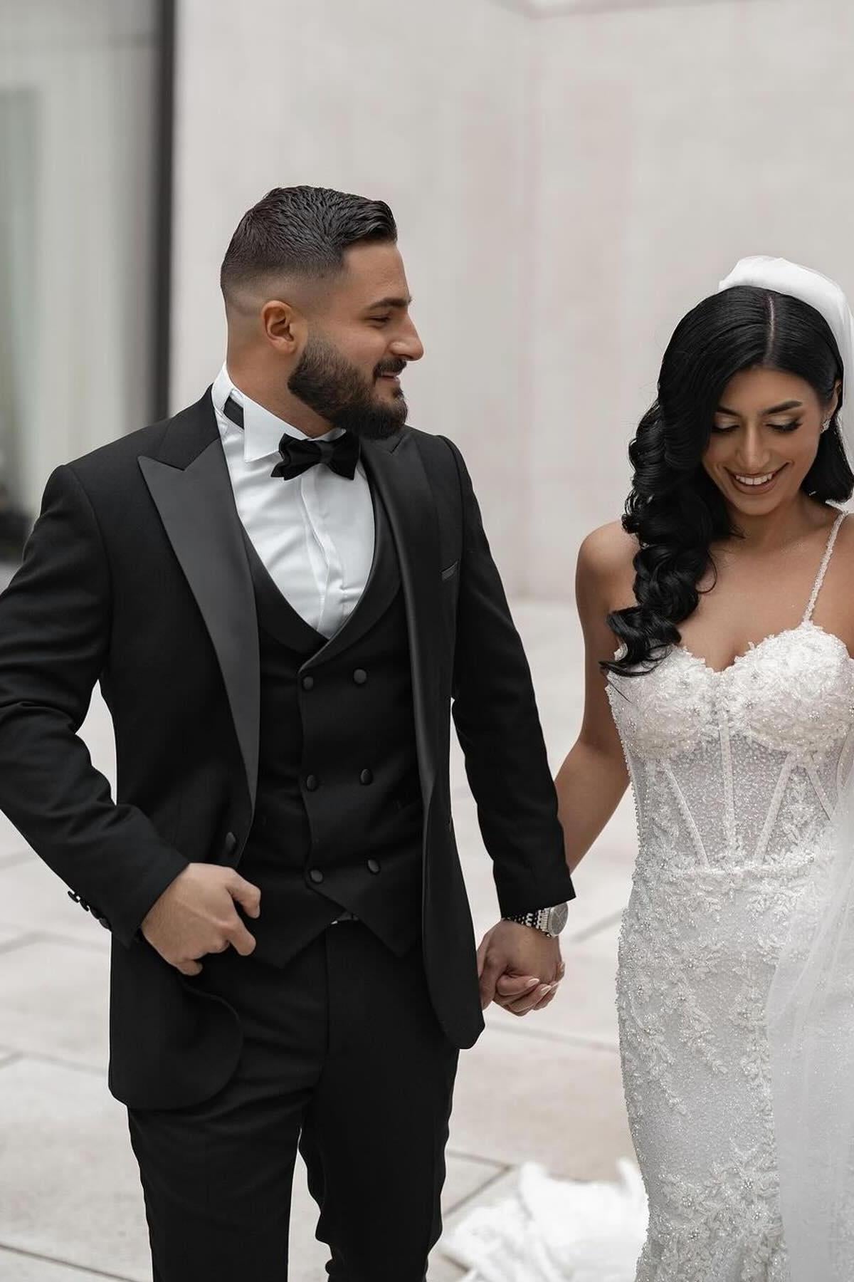 Dressystars Mermaid Lace Spaghetti Straps Sleeveless White Wedding Dress Bridal Gown With Appliques